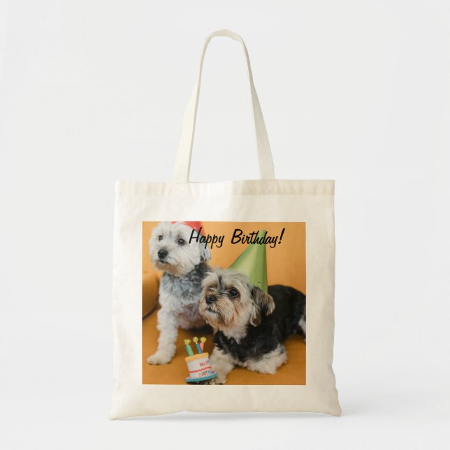 Sac fourre-tout de voeux d'anniversaire (Devant)