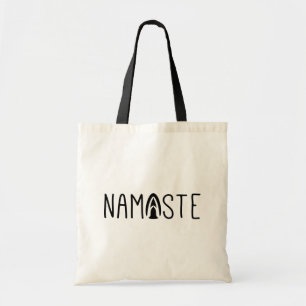 Sac fourre-tout de voeux moderne Namaste Yoga