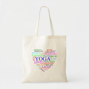 Sac fourre-tout de Yoga du coeur