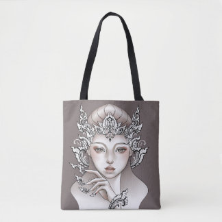 Sac fourre-tout Déesse de la terre brun