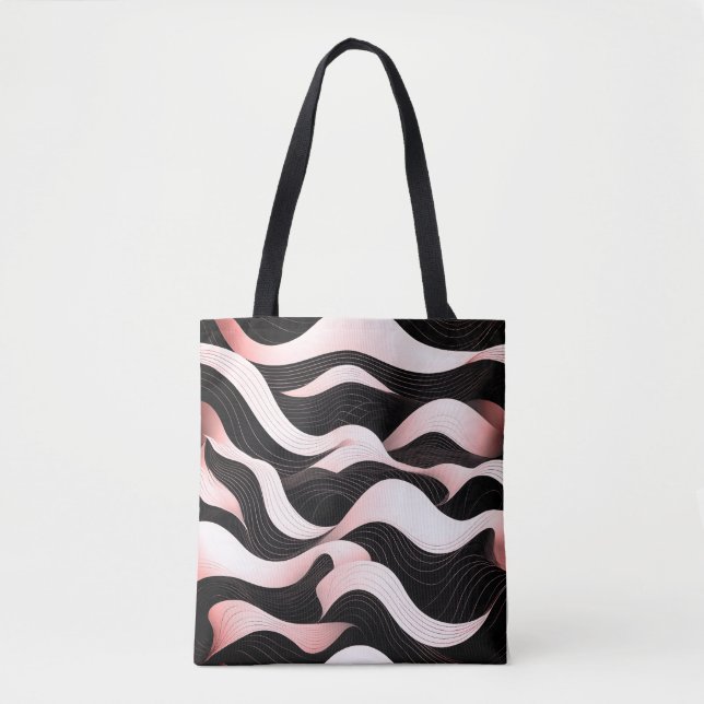 Sac fourre-tout d'élégance ondulant (Devant)