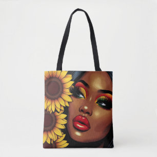 Sac fourre-tout d'élégance tournesol