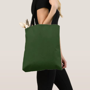 Sac fourre-tout d'épaule verte de la forêt foncée