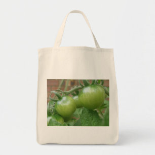 Sac fourre-tout d'épicerie bio aux tomates vertes