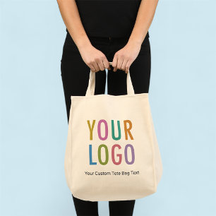 Sac fourre-tout d'épicerie personnalisé avec logo