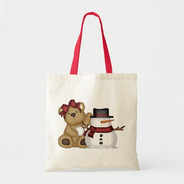 Sac fourre-tout des amis de Noël (Devant)