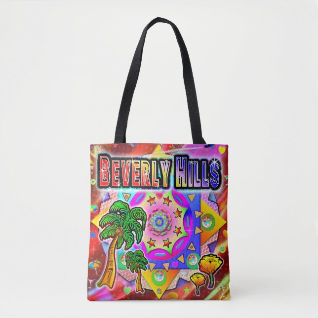 Sac fourre-tout des amis tropicaux de Beverly Hill (Devant)