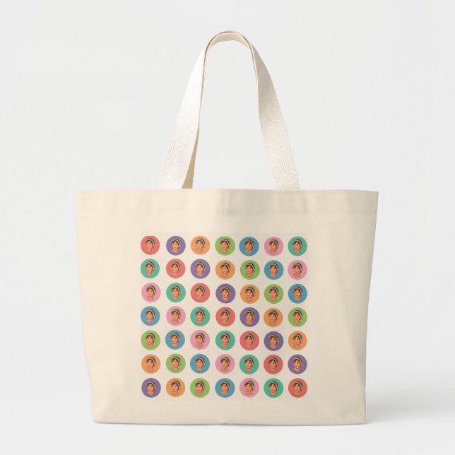 Sac fourre-tout des couleurs Jane Austen (Devant)