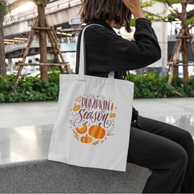 Sac fourre-tout des devis de la saison Citrouille  (Créateur téléchargé)