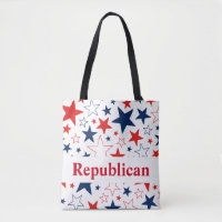Sac fourre-tout des étoiles patriotiques républica