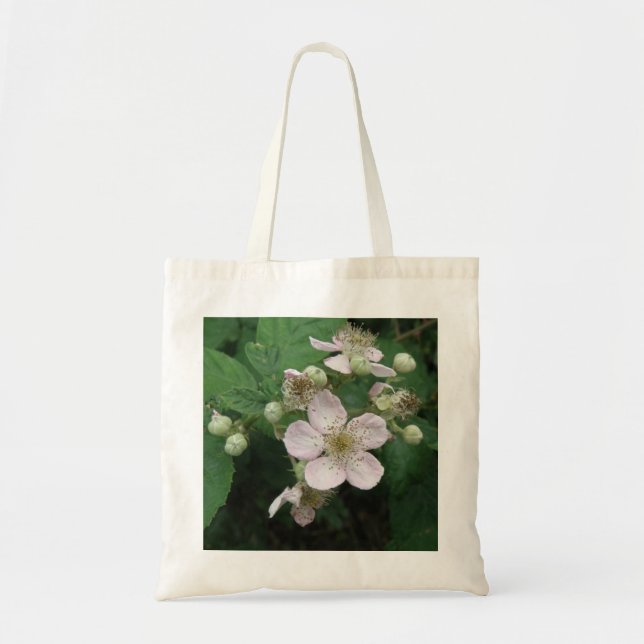 Sac fourre-tout des Fleurs de Blackberry (Devant)