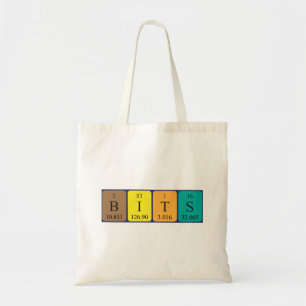 Sac fourre-tout des mots du tableau périodique des
