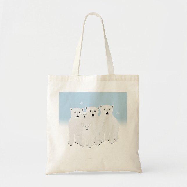 Sac fourre-tout des ours polaires (Devant)