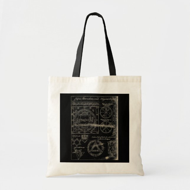 Sac fourre-tout des panneaux magiques (Devant)