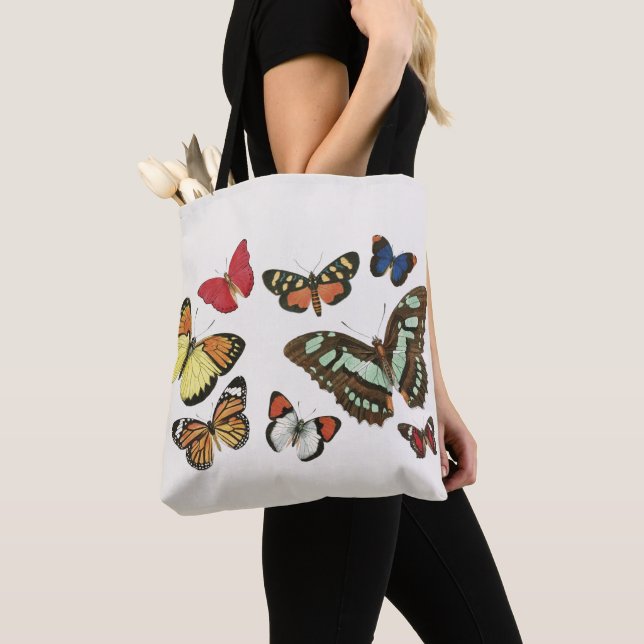 Sac fourre-tout des papillons (De près)