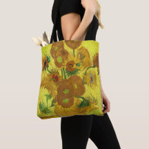 Sac fourre-tout des tournesols Vincent Van Gogh