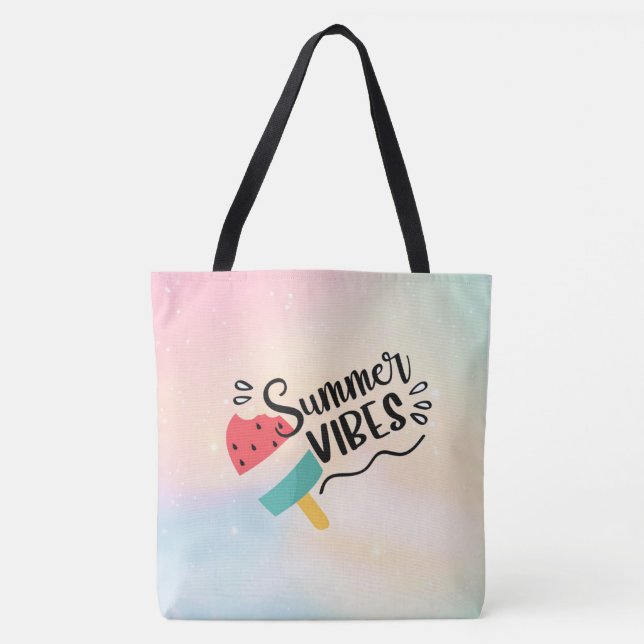 Sac fourre-tout des Vibes d'été (Devant)