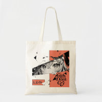 Sac fourre-tout des yeux de fille Anime Manga