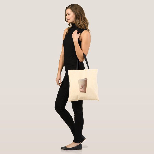 Sac fourre-tout design café (Devant (modèle))
