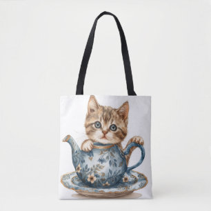Sac fourre-tout détaillé de la chat
