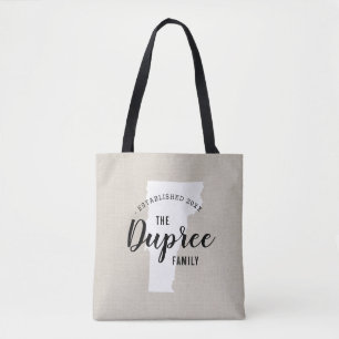 Sac fourre-tout d'État Monogram Family Vermont