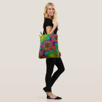 Sac fourre-tout d'explosion couleur Mandelbrot