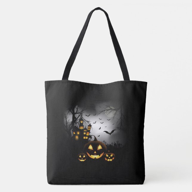 Sac fourre-tout d'Halloween (Dos)