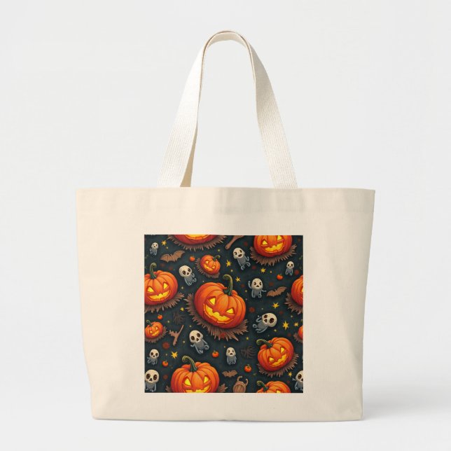 Sac fourre-tout d'Halloween (Devant)