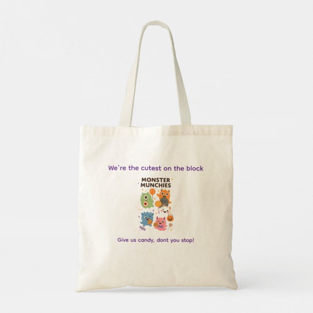 Sac fourre-tout d'Halloween (Dos)