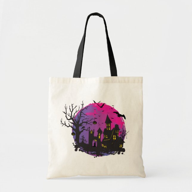 Sac fourre-tout d'Halloween (Devant)