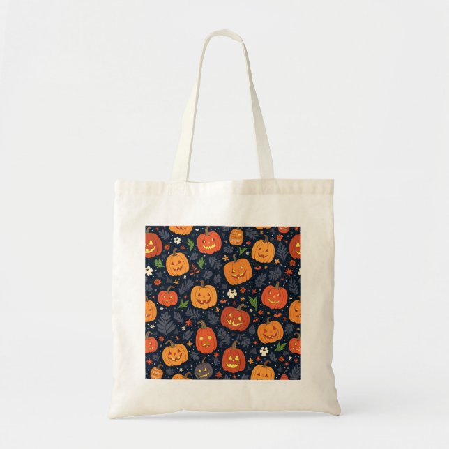 Sac fourre-tout d'Halloween (Devant)