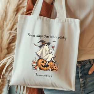 Sac fourre-tout d'Halloween drôle personnalisé pou