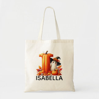 Sac fourre-tout d'Halloween monographique personna