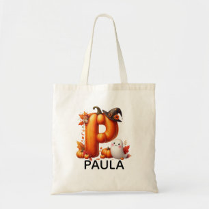 Sac fourre-tout d'Halloween monographique personna