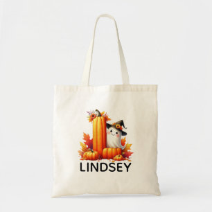 Sac fourre-tout d'Halloween monographique personna