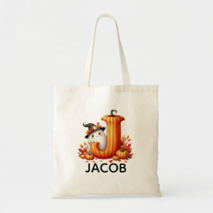 Sac fourre-tout d'Halloween monographique personna