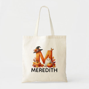 Sac fourre-tout d'Halloween monographique personna