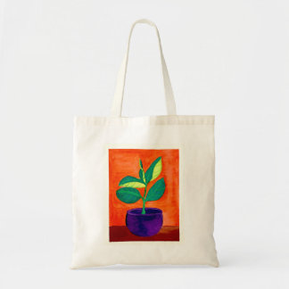 Sac fourre-tout d'illustration Plante lumineux amu