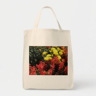 Sac fourre-tout d'impression de tissu d'art floral
