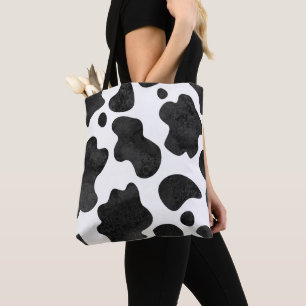 Sac fourre-tout d'impression de vache   Accessoire