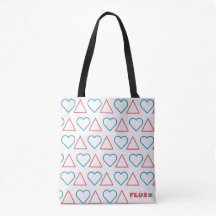sac fourre-tout d'impression intégrale "Tomber amo