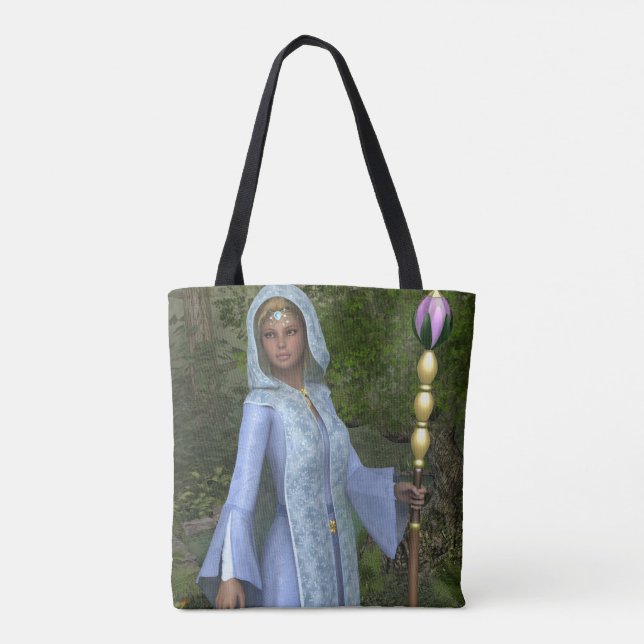 Sac fourre-tout d'impression tout-en-un Elven Maid (Dos)