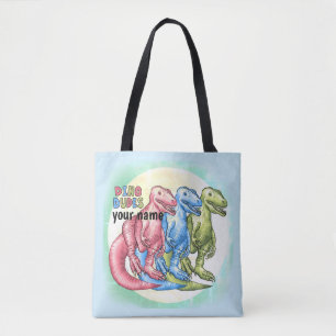 Sac fourre-tout Dino Dudes Dinosaures