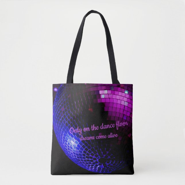 Sac fourre-tout Disco Ball Dreams (Devant)
