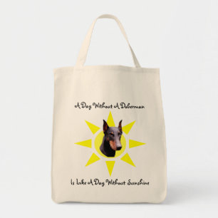 Sac fourre-tout Doberman Pinscher Sunshine Dog