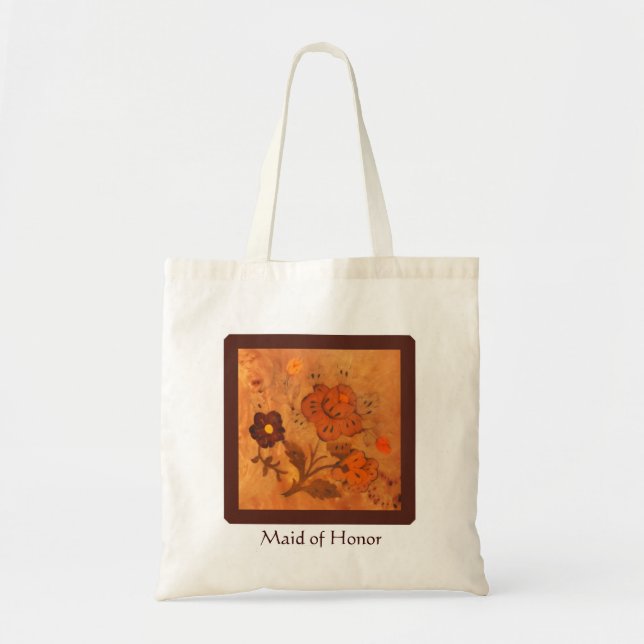 Sac fourre-tout d'or à mariage de marqueterie (Devant)