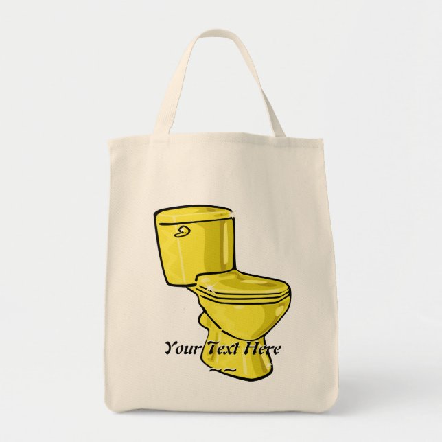 Sac fourre-tout d'or à toilette (Devant)