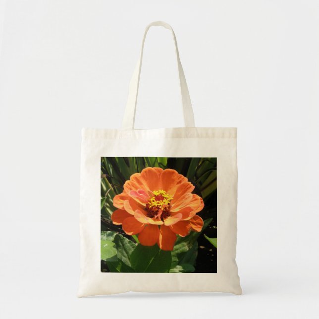 Sac fourre-tout d'Orange Zinnia (Devant)