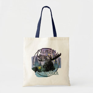 Sac fourre-tout d'orignal rustique de Palmer Alask