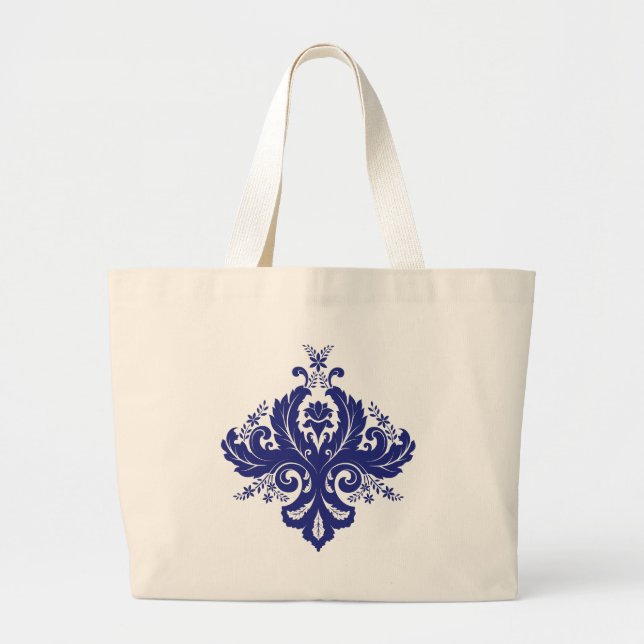Sac fourre-tout d'ornement damassé (Devant)